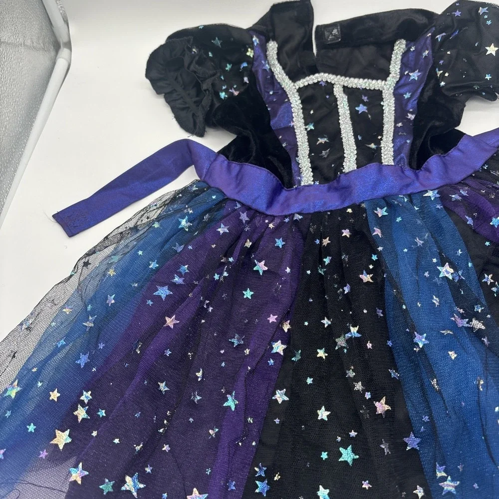 Spirit Halloween Enchanted Witch Costume With Dress‎ And Hat Size 5–6Girls Read